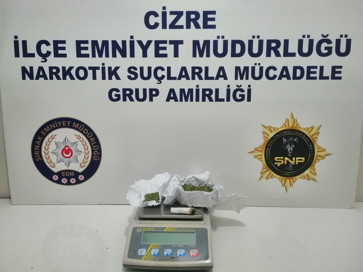 Şırnak'ta uyuşturucu ve kaçakçılık operasyonu