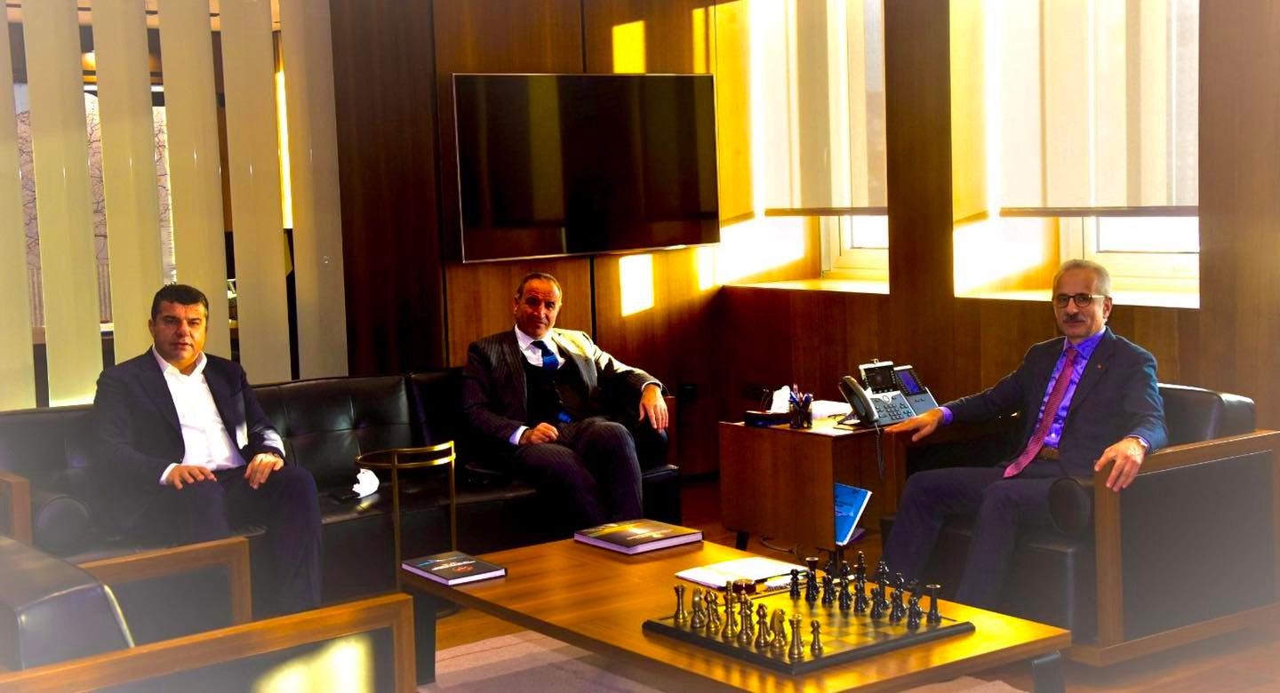 Başkan Geliş Ve Milletvekili Birlik, Karayolları Genel Müdürü Abdülkadir Uraloğlu’nu Ziyaret Etti