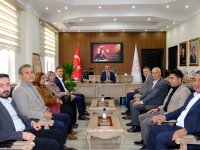 Memur-Sen Şırnak İl Başkanı, İl Milli Eğitim Müdürü ÇAZIM'ı Ziyaret Etti
