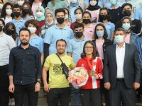 Avrupa Şampiyonası'ndan madalya ile dönen milli sporcu Cizre'de coşkuyla karşılandı
