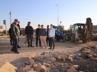 Kaymakam Tunç, Yol Çalışmalarını Yerinde İnceledi