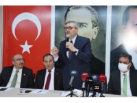 AK Parti'li Ünal partisinin Adıyaman İl Başkanlığını ziyaret etti: