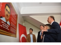 Şanlıurfa'da şehit polis memuru Ali Öztürk adına kütüphane açıldı