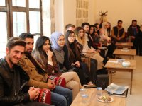 Rektör Erkan, Mehmet Ağa Sor Kasrı’nda öğrencileri ağırladı