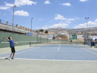 Anadolu Yıldızlar Ligi'nin tenis çeyrek finalleri Şırnak'ta devam ediyor