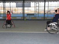 Şırnaklı engelli sporcular, Uluslararası Aspendos Open Tenis Turnuvası'na hazırlanıyor