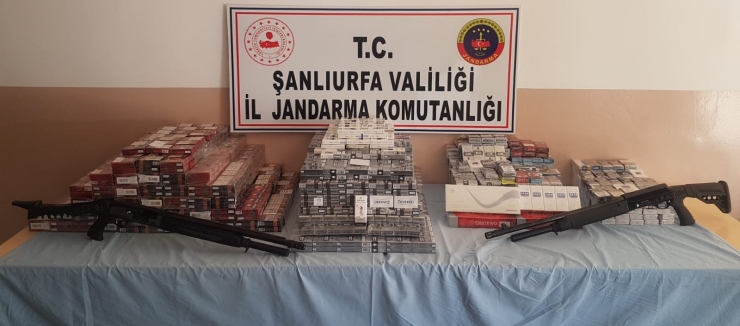 Şanlıurfa'da sigara kaçakçılığı yaptığı belirlenen 4 kişi yakalandı