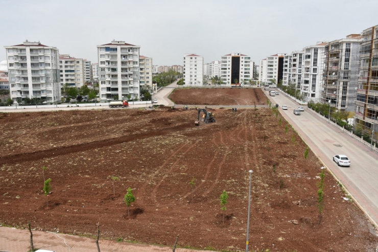 Bağlar Belediyesinden asfalt ve park çalışması