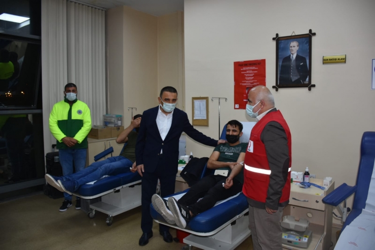 Siirt'te "Bir Ünite Kan Verene Bir Porsiyon Büryan Hediye"