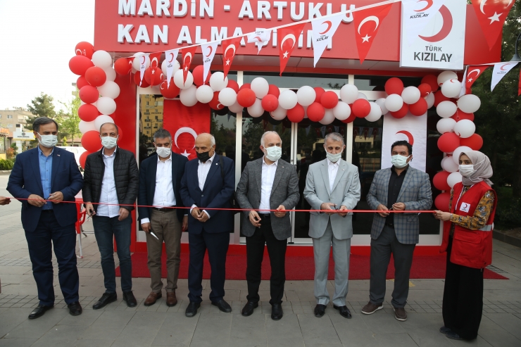 Türk Kızılay Genel Başkanı Kerem Kınık, Mardin'de kan bağış merkezinin açılışını yaptı: