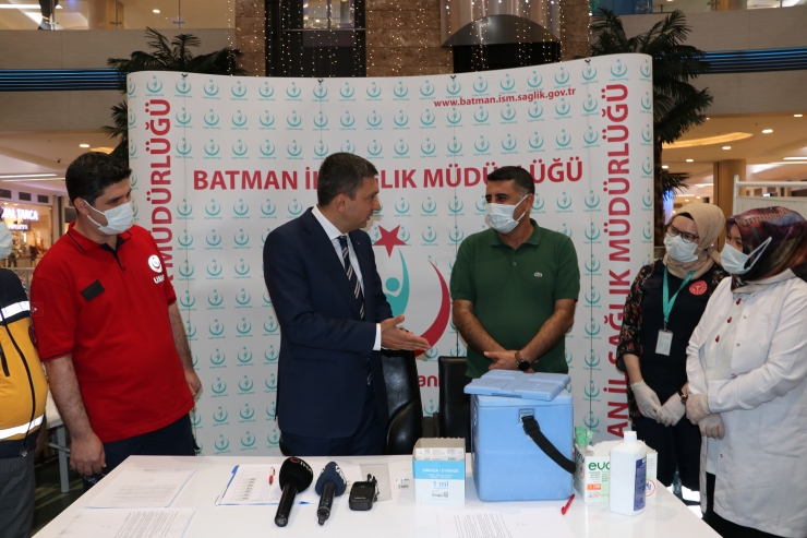 Batman Valisi Şahin, hedeflerinin aşılamada mavi rengi yakalayabilmek olduğunu söyledi