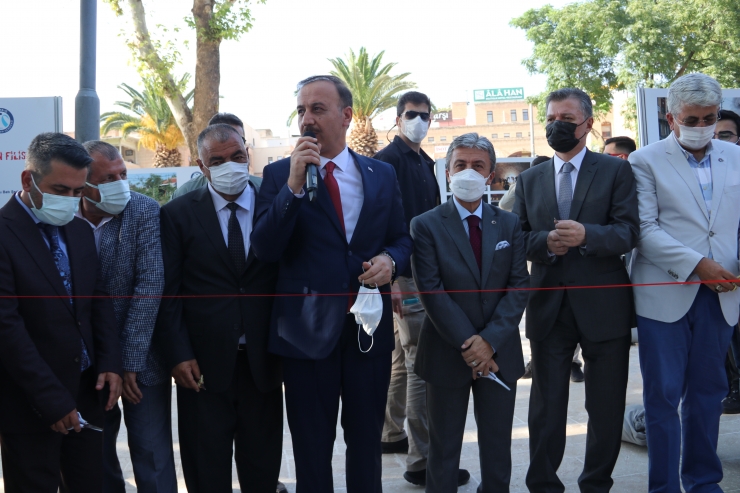 Medya-İş Şanlıurfa'da AA'nın fotoğraflarından oluşan "Direnen Filistin" konulu sergi açtı