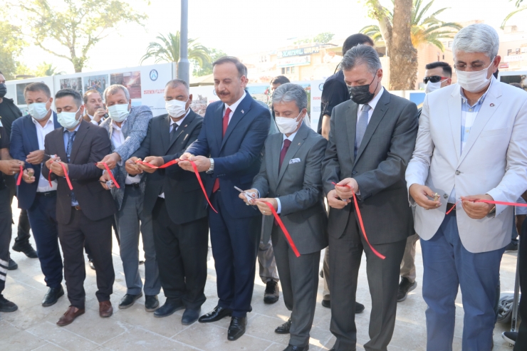 Medya-İş Şanlıurfa'da AA'nın fotoğraflarından oluşan "Direnen Filistin" konulu sergi açtı