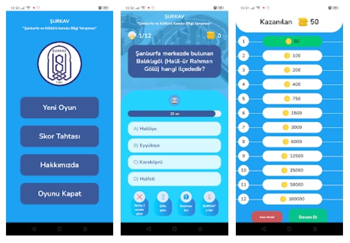 Şanlıurfa'da kentin tanıtımına katkı sunacak dijital bilgi yarışması mobil uygulaması tanıtıldı