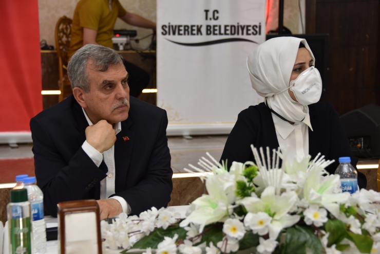 Şanlıurfa Büyükşehir Belediye Başkanı Beyazgül Siverek'te