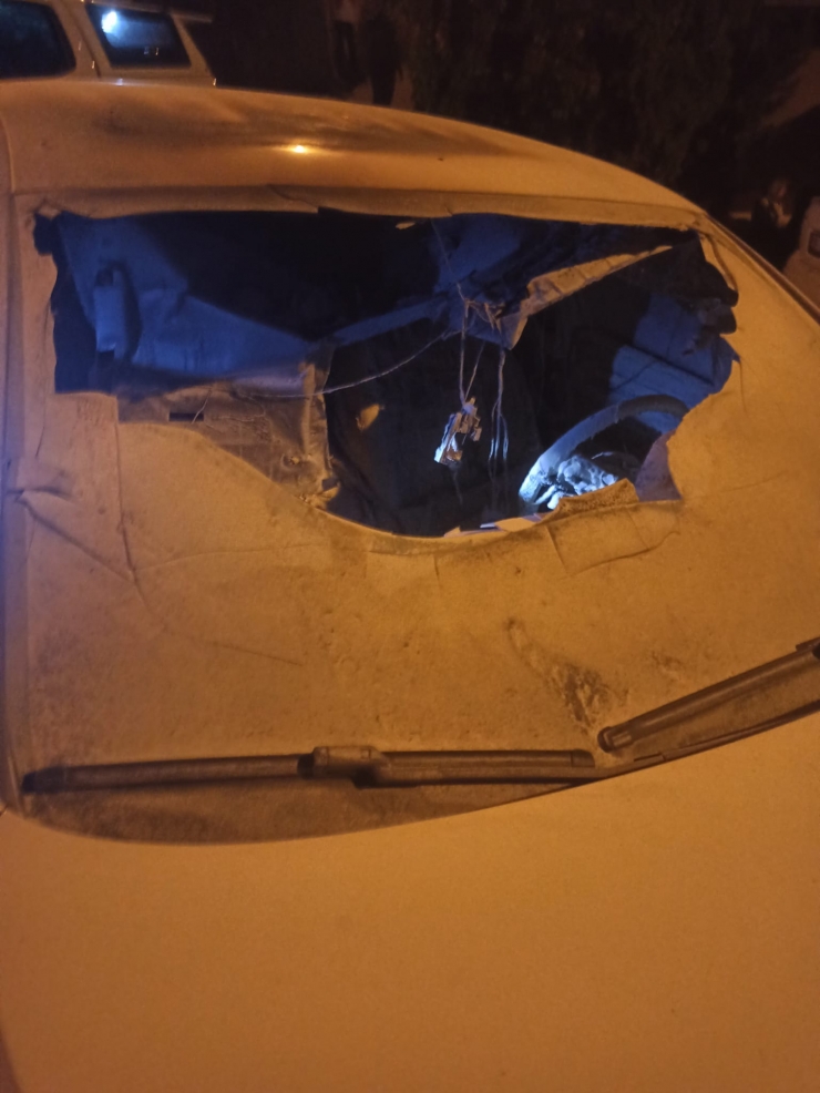 MHP Kozluk İlçe Başkanı Cengiz Çetin'in otomobili kundaklandı