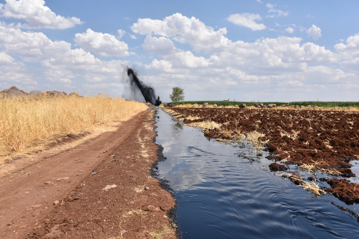 Şanlıurfa'da BOTAŞ petrol boru hattı patladı