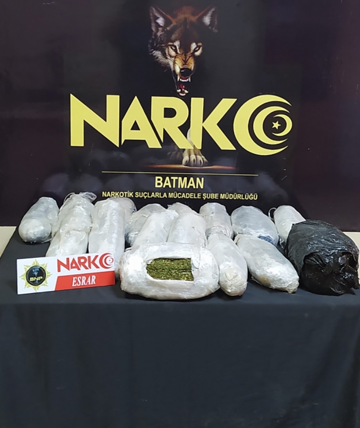 Batman’da uyuşturucu operasyonlarında yakalanan 3 zanlı tutuklandı