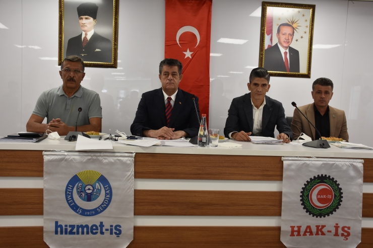 Şırnak Belediyesi ve Hizmet-İş Sendikası arasında toplu iş sözleşmesi imzalandı
