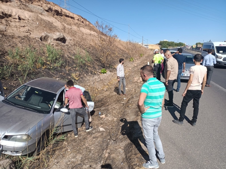 Trafik kazasında yaralanan sürücüye belediye başkanından müdahale