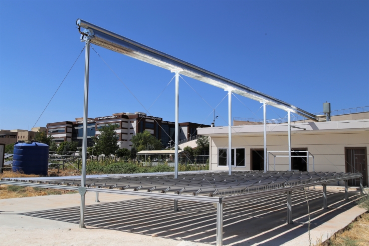 Harran Üniversitesinde "yoğunlaştırılmış güneş kolektörü" geliştirildi