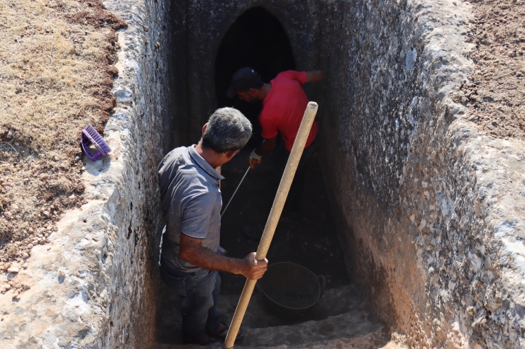 Adıyaman'daki Tharsa Antik Kenti'nde kazı ve temizlik çalışmaları başladı