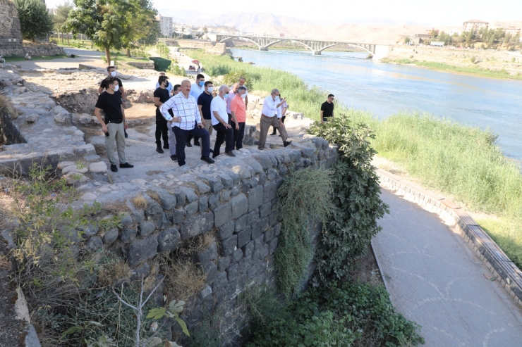 Karadeniz heyeti, Cizre'yi ziyaret etti