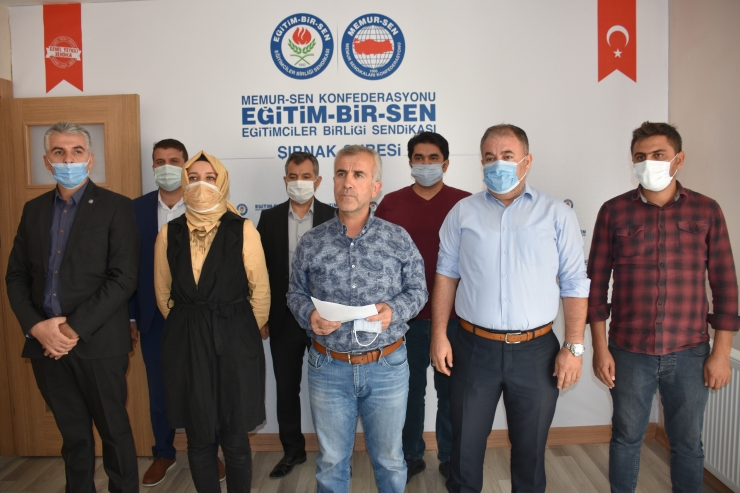 Eğitim-Bir-Sen Şırnak Şubesi, okullara yardımcı personel desteği istiyor