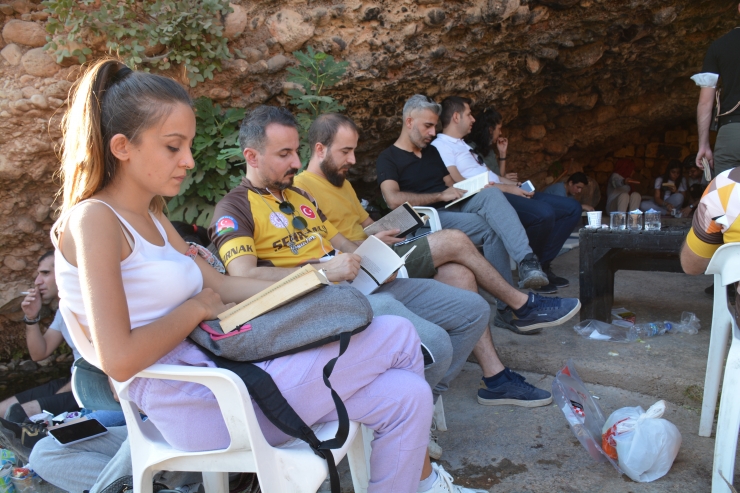 Şırnak'ta öğretmenler Cudi Dağı eteklerinde pedal çevirdi