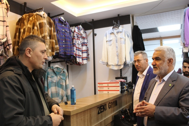 HÜDA PAR Genel Başkanı Yapıcıoğlu, Şırnak'ta gazetecilerle bir araya geldi: