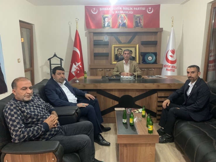 BBP MKYK Üyesi Recep Er, Şırnak'ta partililerle bir araya geldi