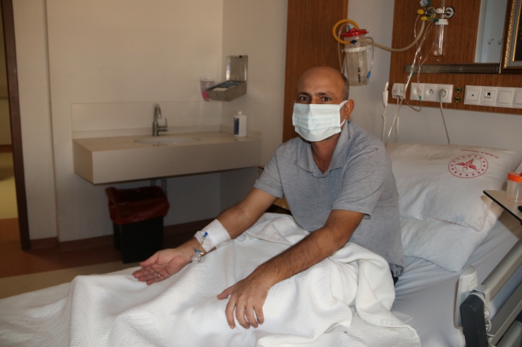 Şanlıurfa'da Kovid-19'a yakalanan hastalar aşı olmamanın pişmanlığını yaşıyor