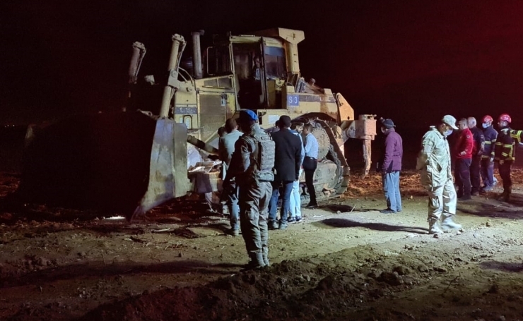 Şanlıurfa'da iş makinesinin altında kalan kişi hayatını kaybetti