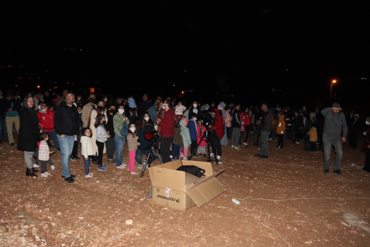 Adıyaman'da "Gökyüzü gözlem şenliği" düzenlendi