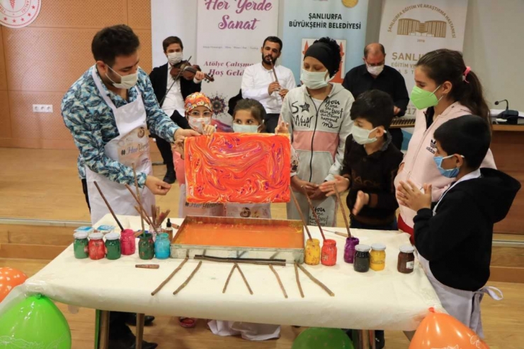 Şanlıurfa'da lösemili çocuklar için etkinlik düzenlendi