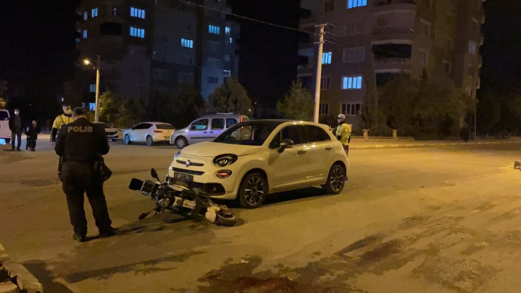 Adıyaman'da otomobilin çarptığı elektrikli bisiklet sürücüsü ağır yaralandı