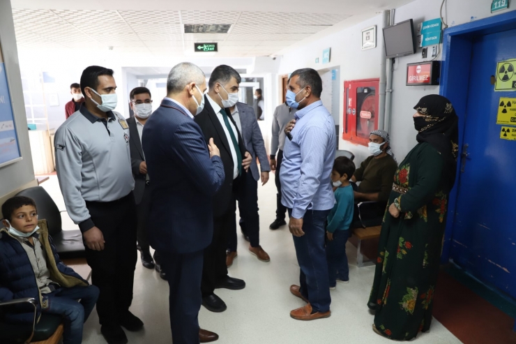 İl Sağlık Müdürü Gülüm, Harran Devlet Hastanesini ziyaret etti