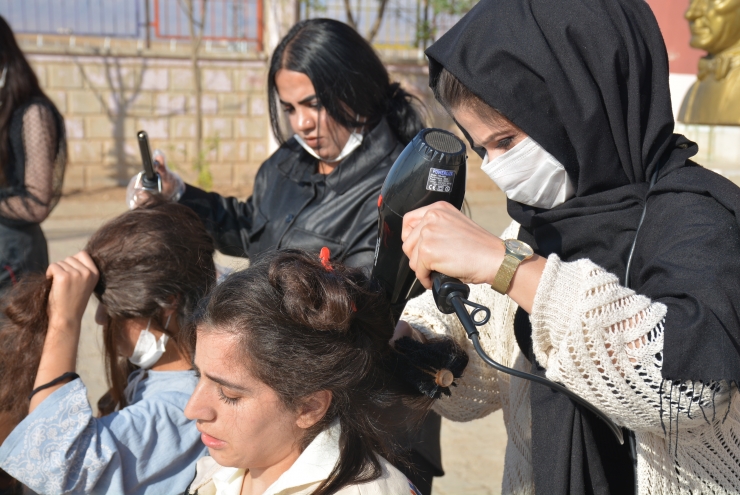 Şırnak'ta kuaförler köy çocuklarının saç bakımı için seferber oldu