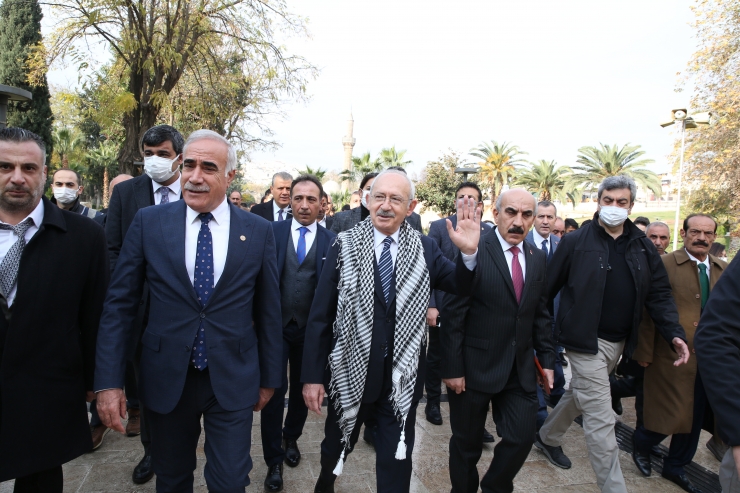 CHP Genel Başkanı Kılıçdaroğlu, Balıklıgöl'ü ziyaret etti