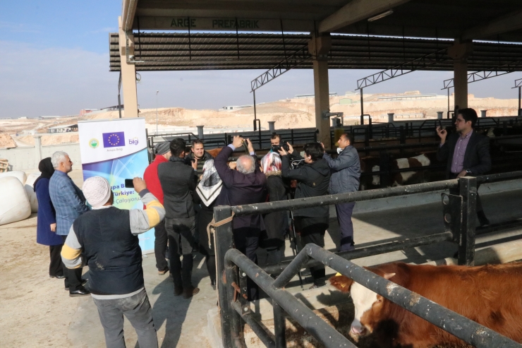 Şanlıurfa'da gazeteciler TKDK tarafından desteklenen işletmeleri gezdi