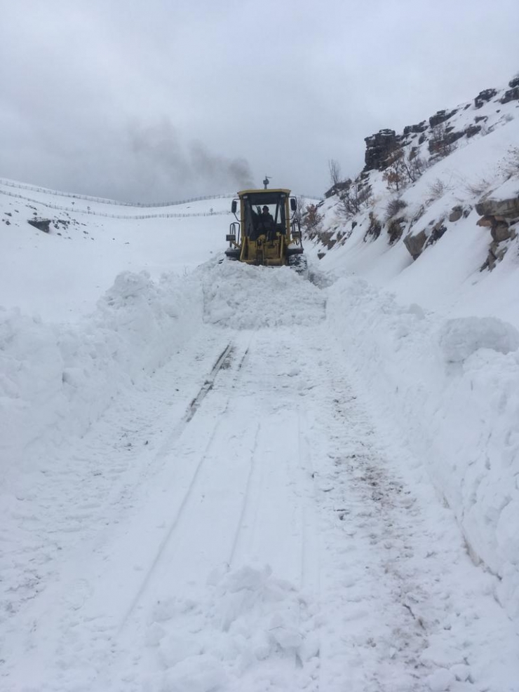 Şırnak'ta kar nedeniyle 12 köy ve 4 mezraya ulaşım sağlanamıyor