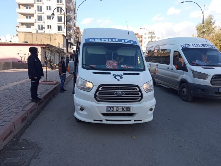 Cizre'de "Nöbetçi Dolmuş" uygulaması başlatıldı