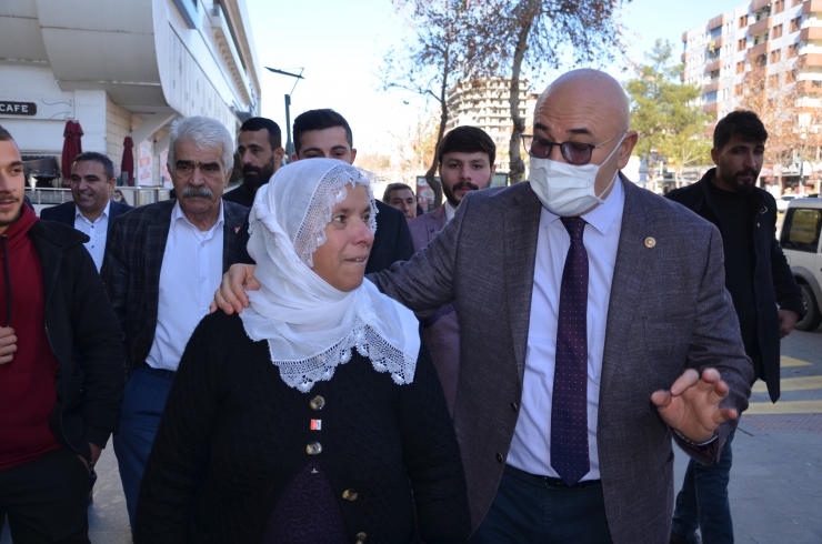 CHP heyeti Batman'da basın mensupları ile bir araya geldi, esnafı ziyaret etti