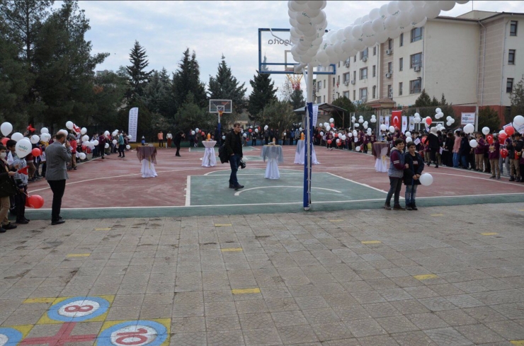 Şanlıurfa'da spor salonu ve basketbol sahasının açılışı yapıldı