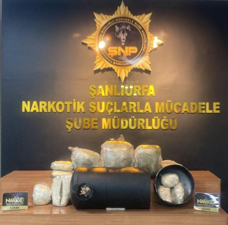 Şanlıurfa'daki uyuşturucu operasyonunda 3 zanlı tutuklandı