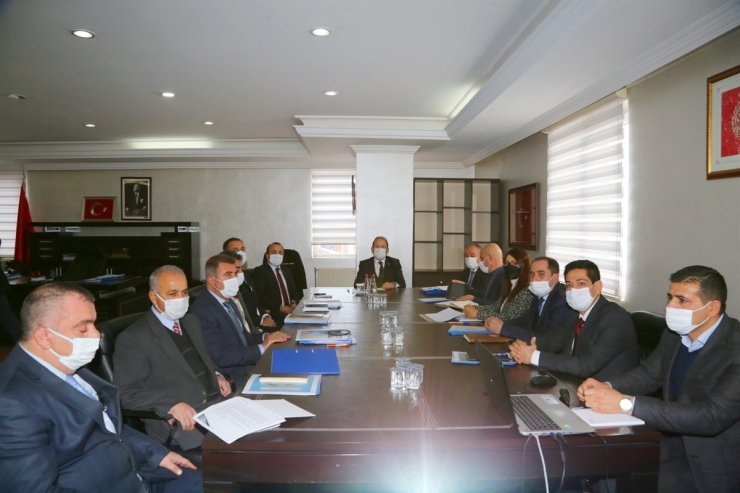 Şırnak'ta değerlendirme toplantı yapıldı