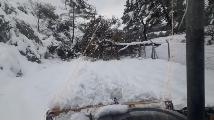 Şanlıurfa, Kilis, Adıyaman ve Malatya'da karla mücadele sürüyor
