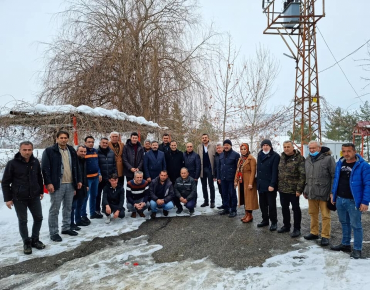 AK Partili Aydın, Gölbaşı'nda temaslarda bulundu