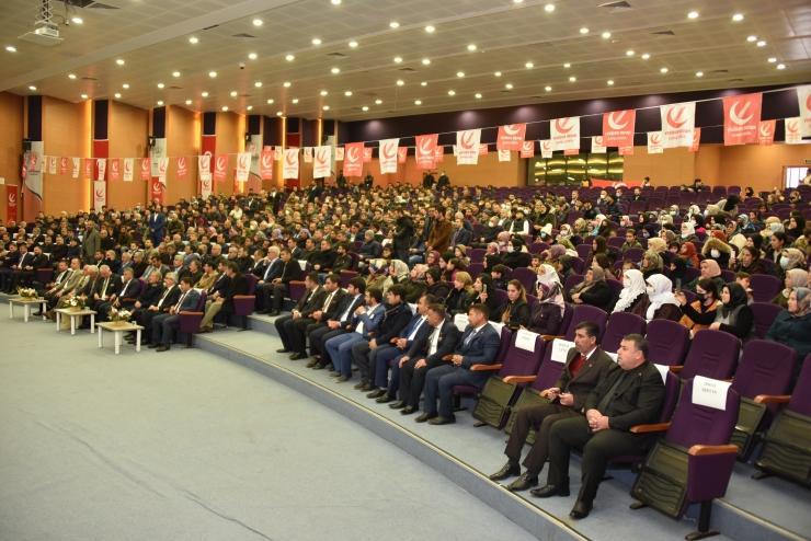 Yeniden Refah Partisi Genel Başkan Yardımcısı Bekin Şanlıurfa'da konuştu: