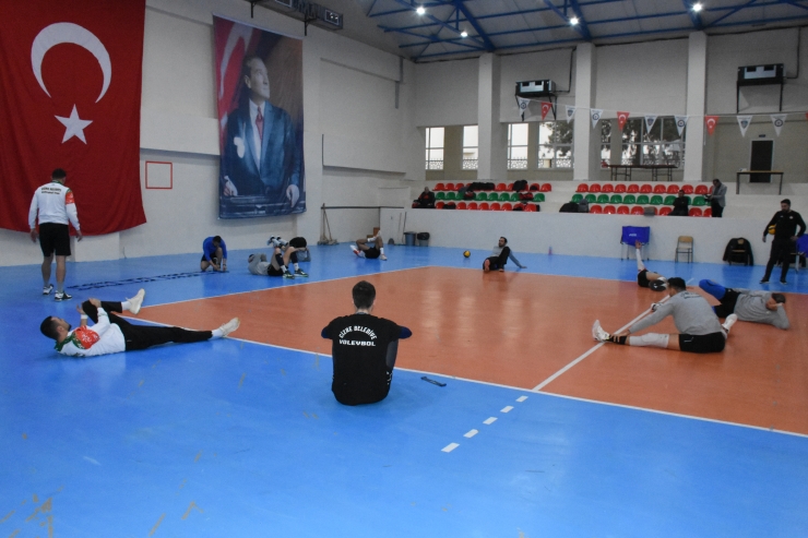 Cizre Belediyespor, Yeni Kızıltepespor maçı hazırlıklarını sürdürüyor